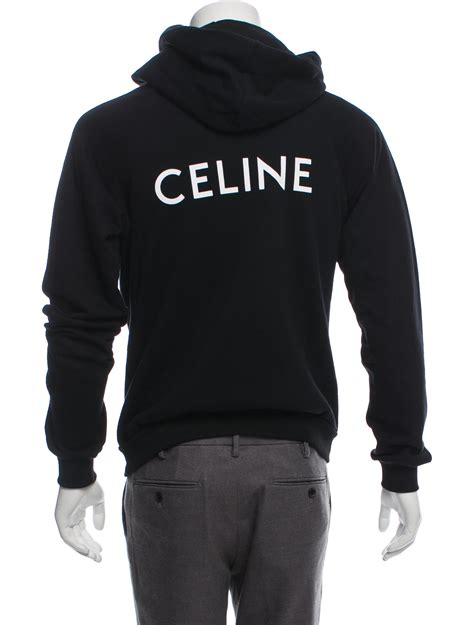 celine hoodie sweater|CLASSIC HOODIE SWEATER IN CELINE PRINTED FLEECE.